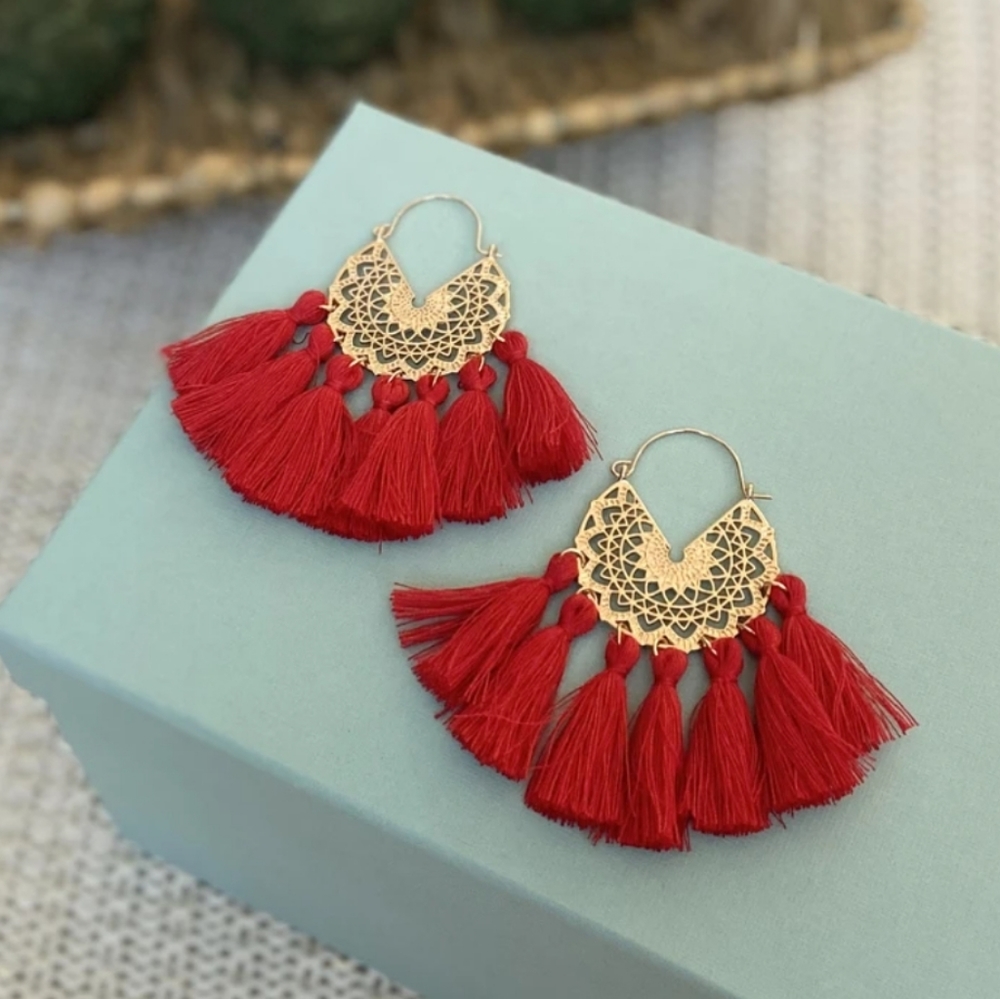Capri Fringe Earrings
